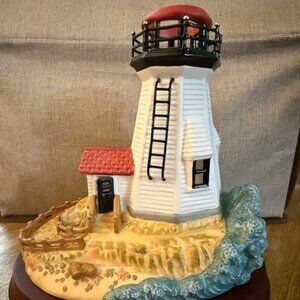 PartyLite Retired/Vintage Plymouth Light Lighthouse